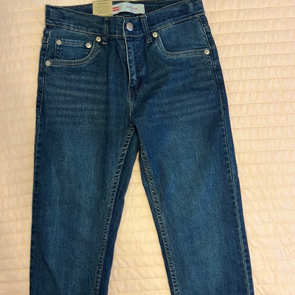 Levy’s Youth size 12 Blue in color 815623